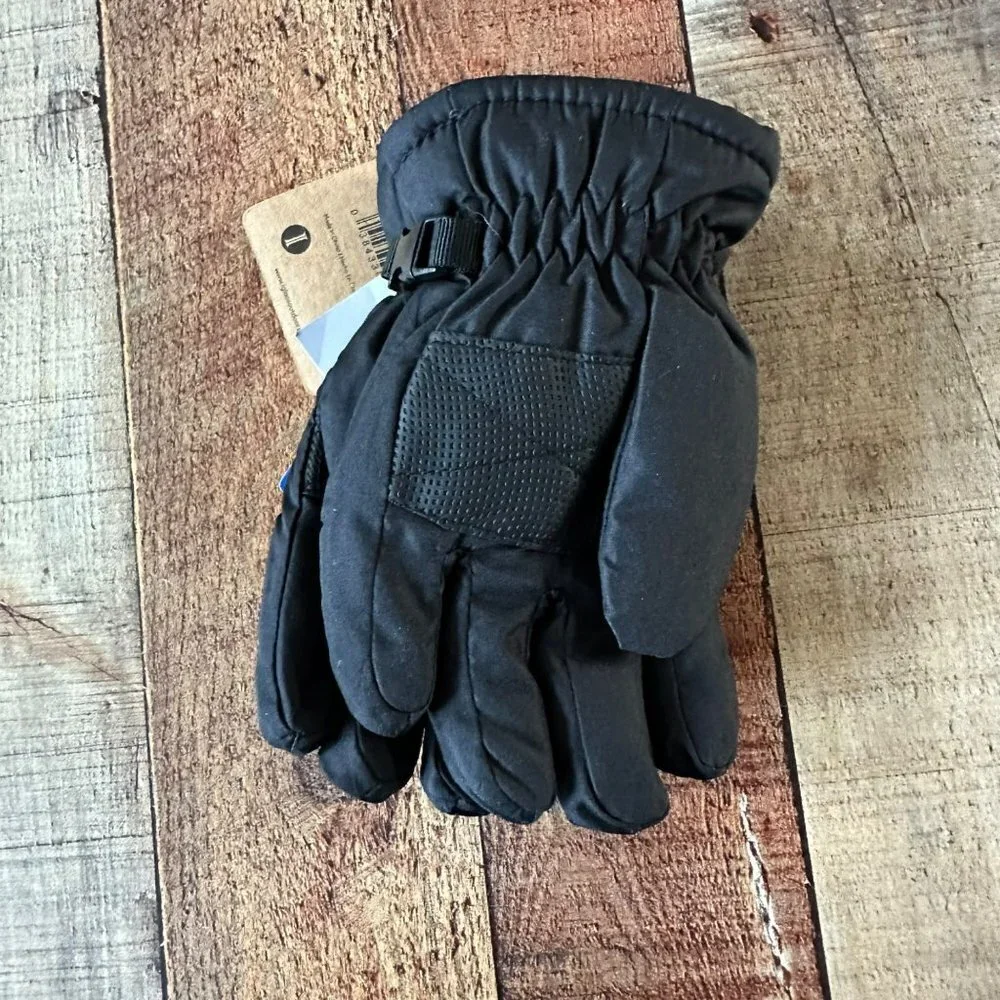 Igloos youth size S/M black waterproof 3M thinsulate isolant winter snow gloves